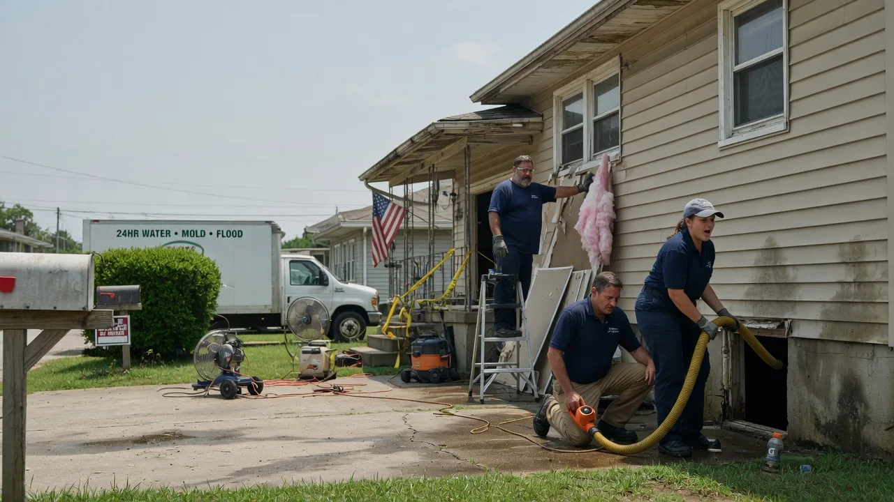 Water Damage Repair in York, AL near me